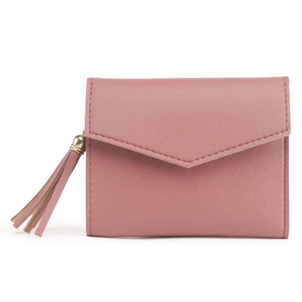 Trendy Pink Wallet Perfect For Women & Girls