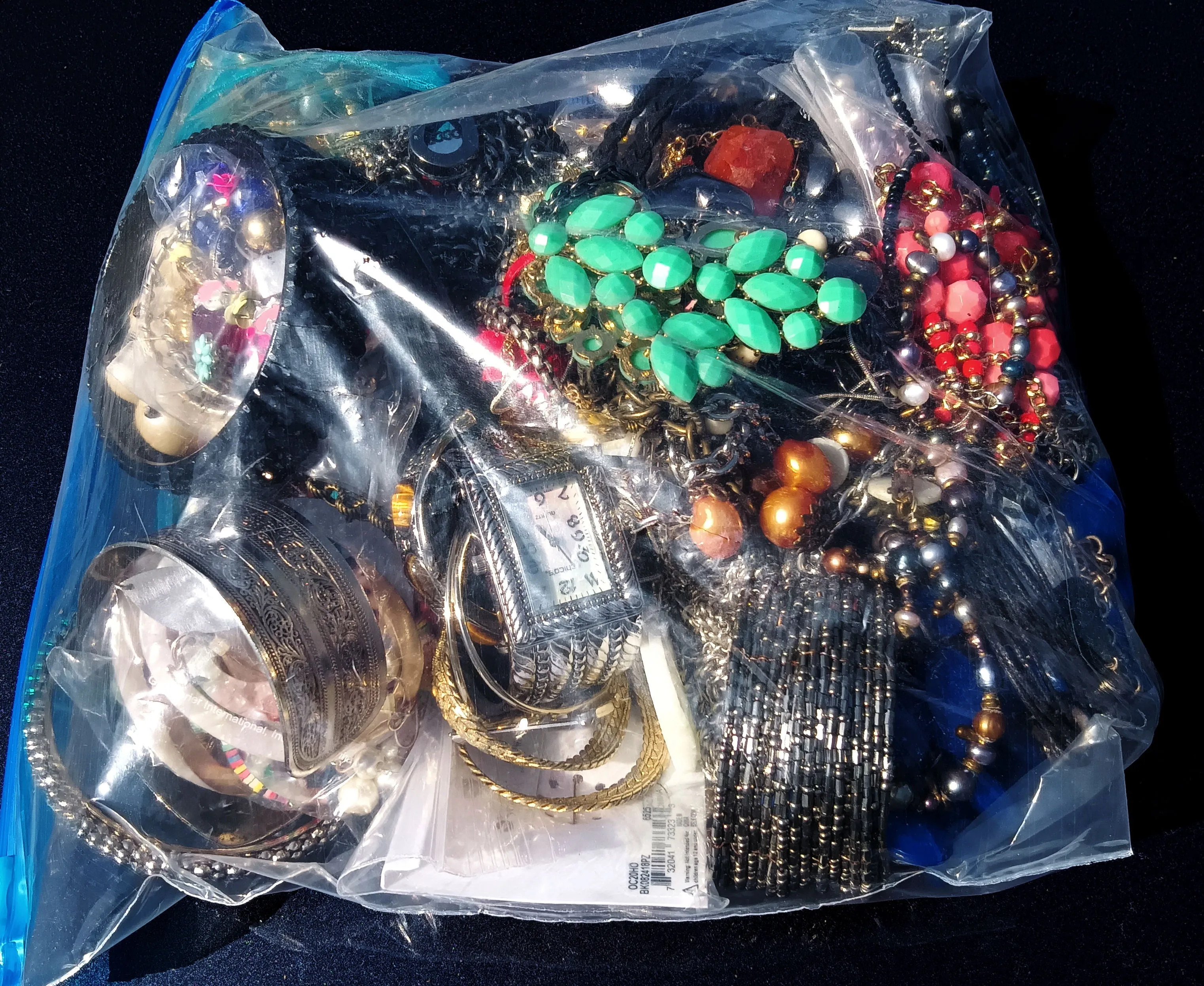 Wearable  Costume Jewelry Mystery Bag #22