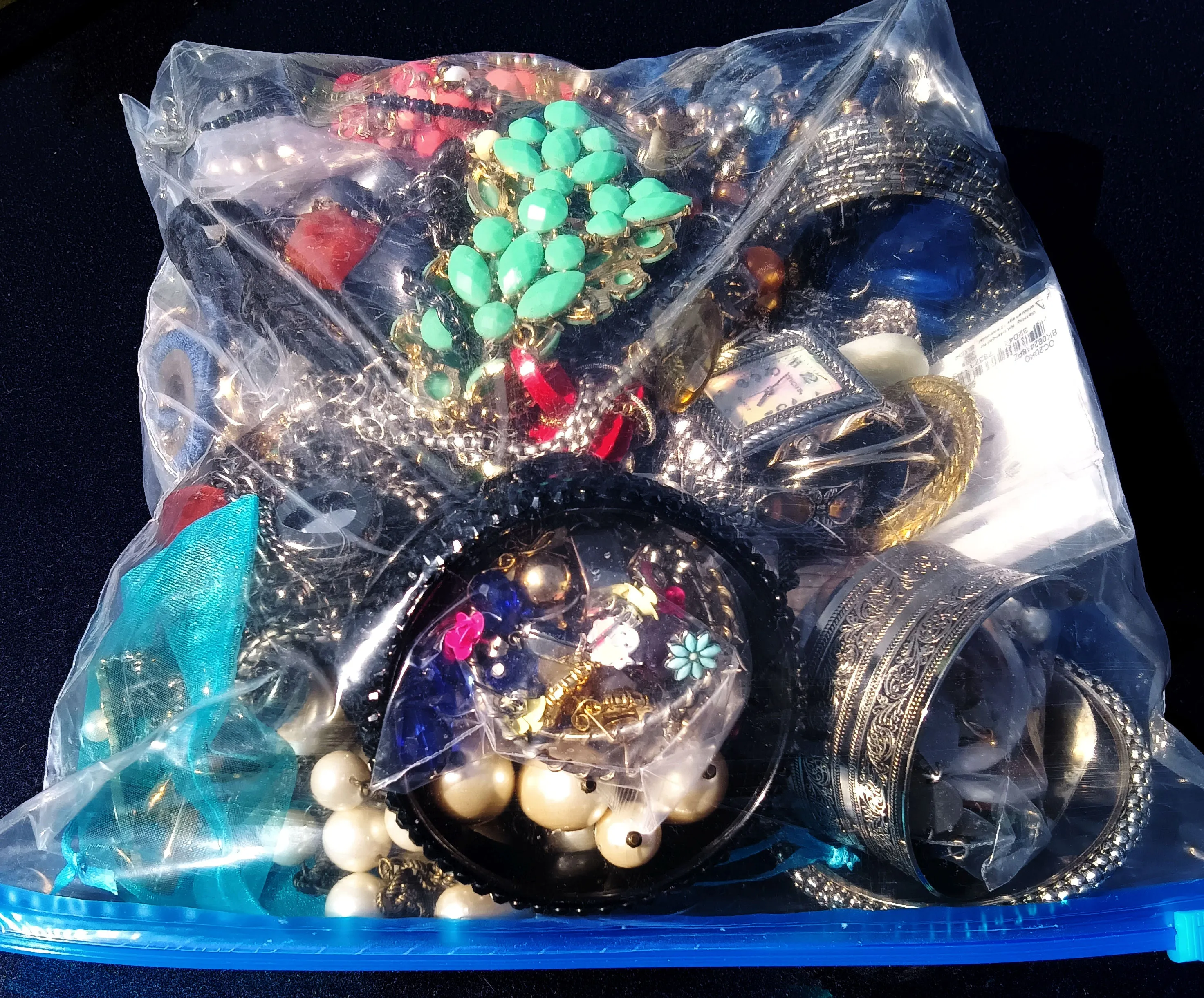 Wearable  Costume Jewelry Mystery Bag #22