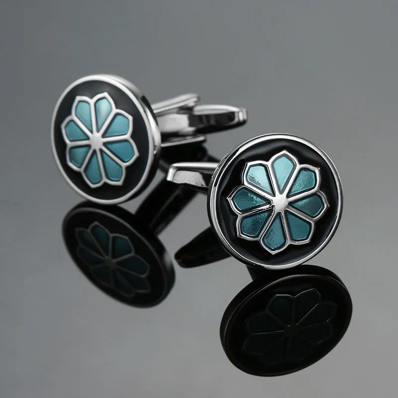 XKZM  Classic Elegantly Detailed High Quality Cuff Men's Cuff Links