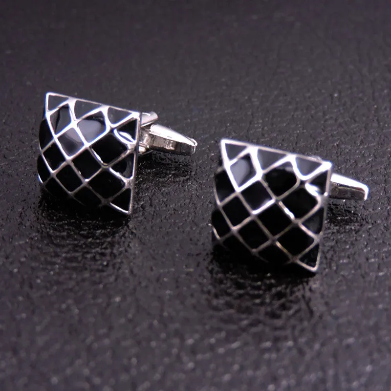 XKZM  Classic Elegantly Detailed High Quality Cuff Men's Cuff Links