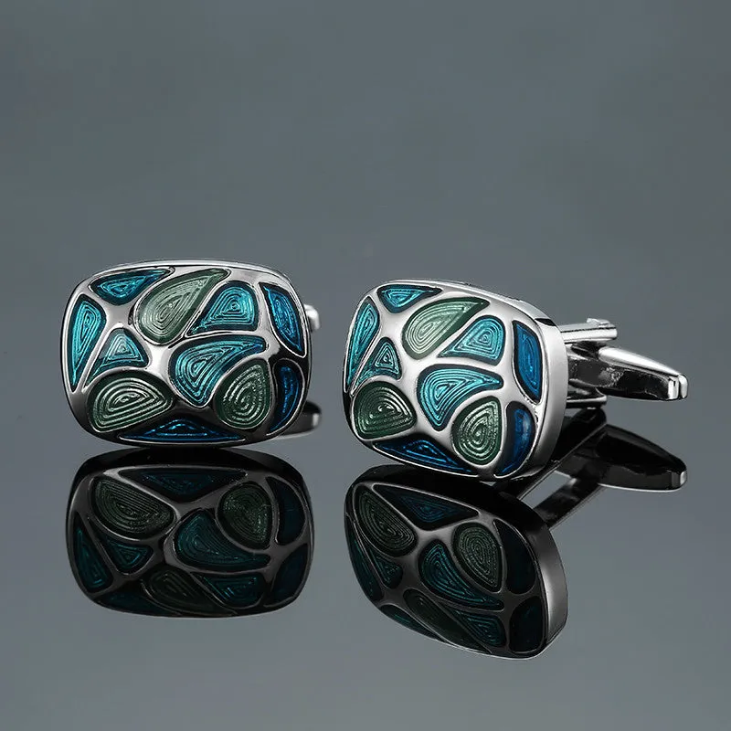 XKZM  Classic Elegantly Detailed High Quality Cuff Men's Cuff Links