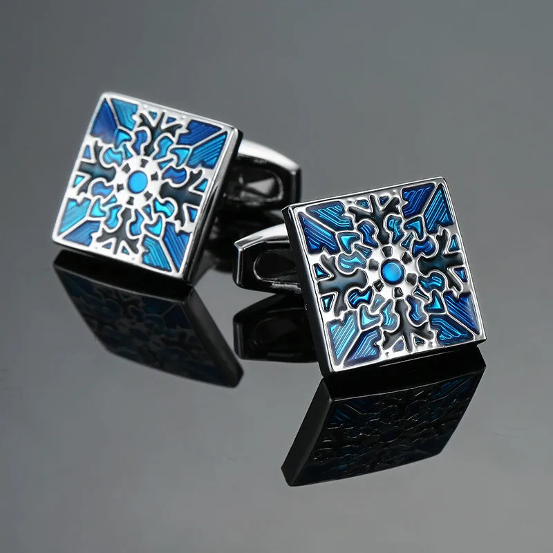 XKZM  Classic Elegantly Detailed High Quality Cuff Men's Cuff Links