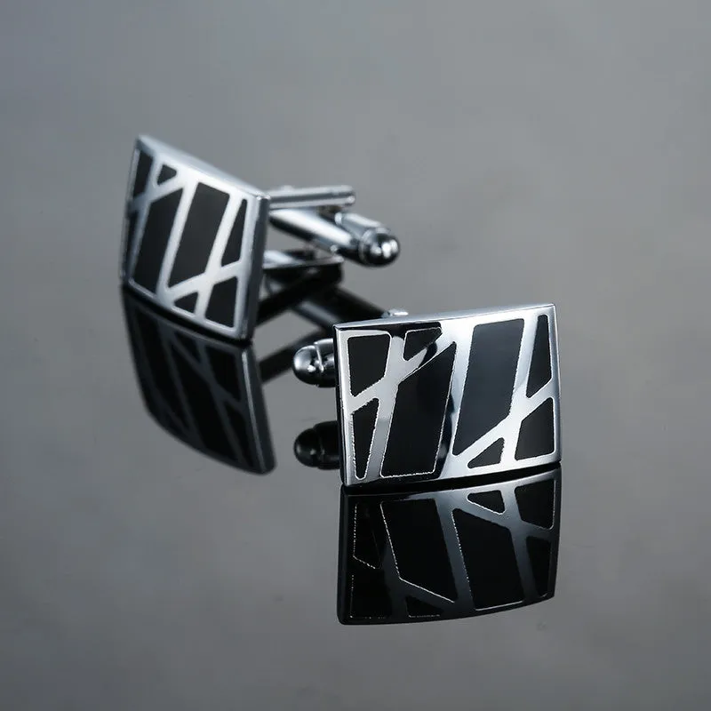 XKZM  Classic Elegantly Detailed High Quality Cuff Men's Cuff Links