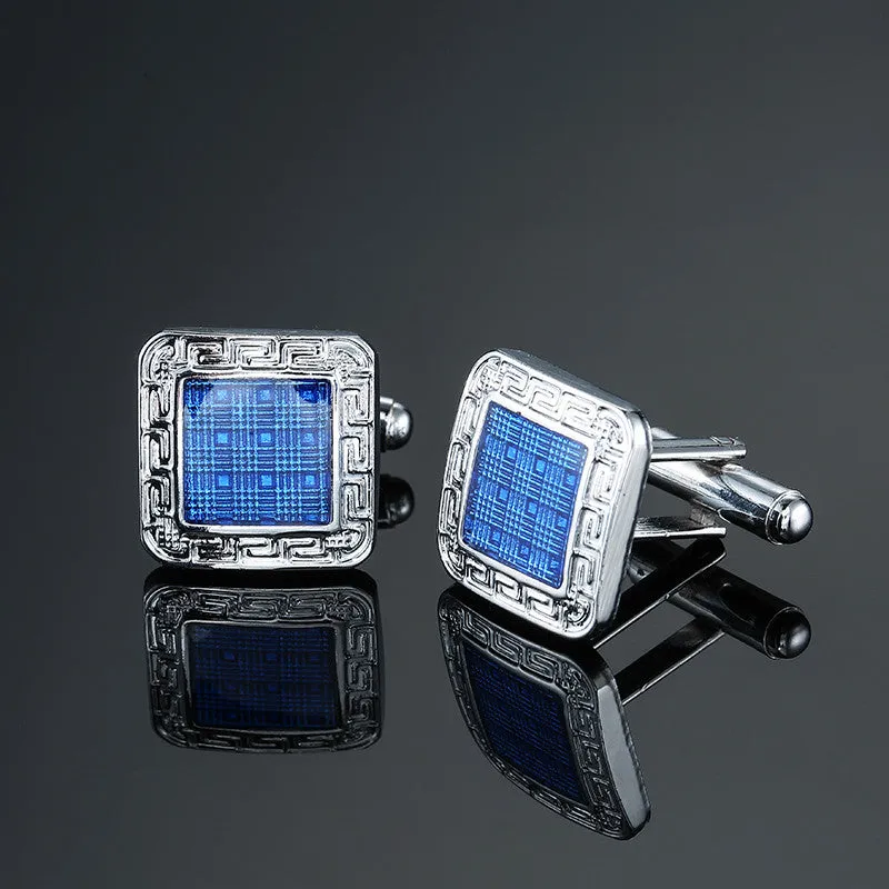 XKZM  Classic Elegantly Detailed High Quality Cuff Men's Cuff Links
