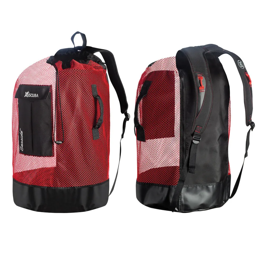 XS SCUBA Seaside Elite Polyester Mesh Bag with Tarpaulin Panel