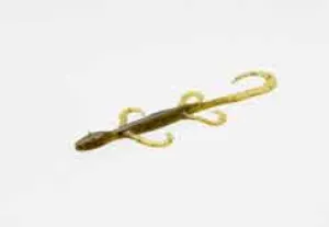 Zoom Mini Lizard 4" 15/bag Green Pumpkin